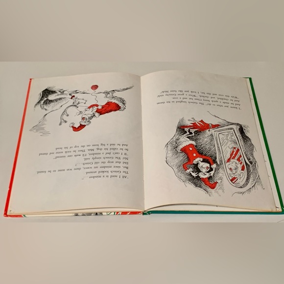 Rare Error Misprint 1957 1st Edition Hardcover HOW THE GRINCH STOLE CHRISTMAS - Picture 9 of 16